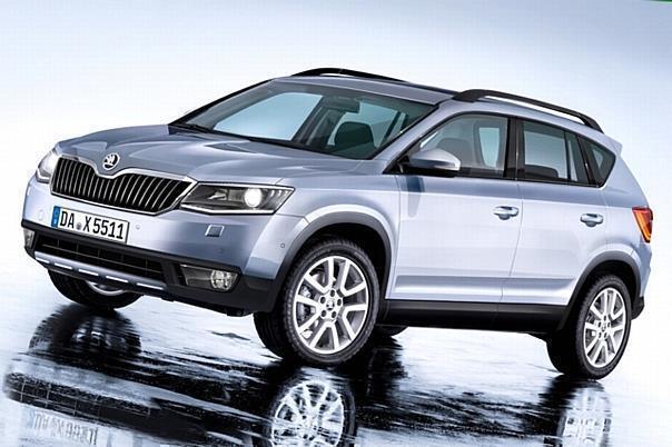 So soll der neue Skoda-Snowman aussehen. Foto: AUTO BILD/Larson Auto-Reporter.NET